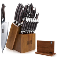 17-Piece Knife Set with Magnetic Block